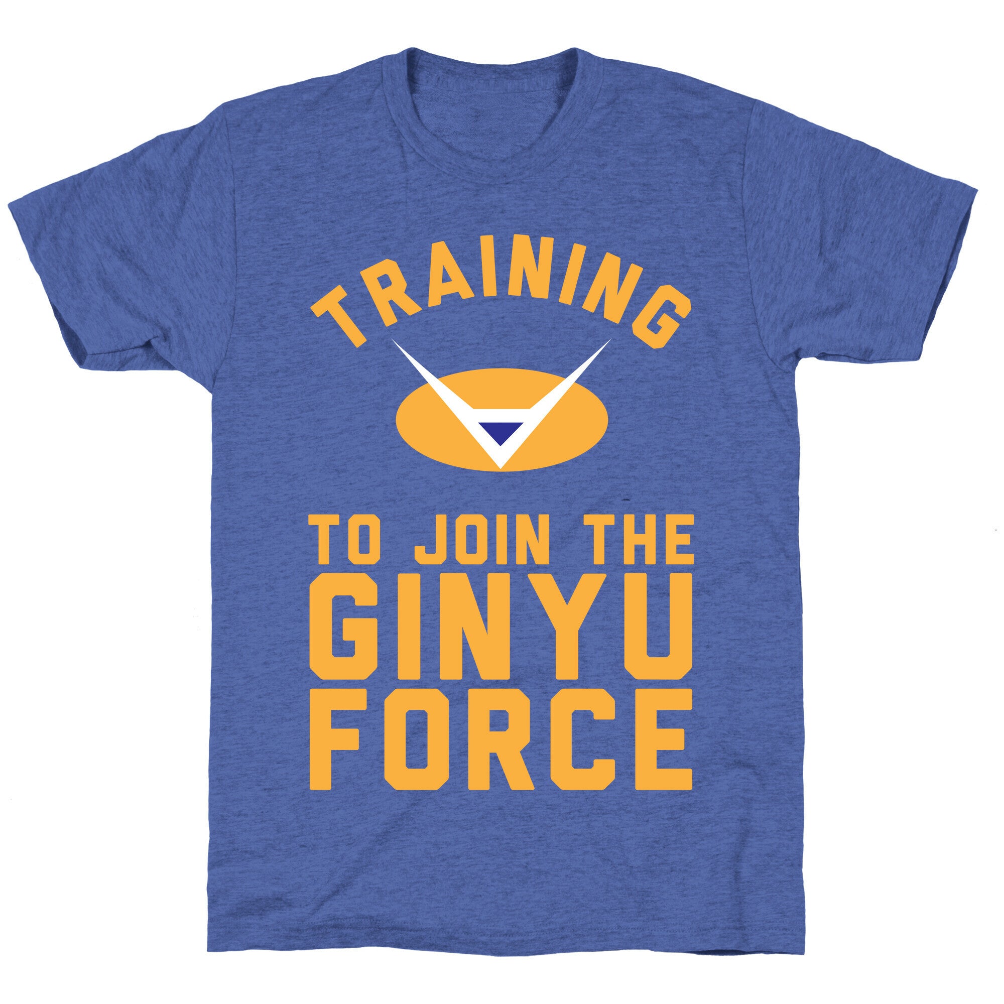 Training To Join The GInyu Force Unisex Triblend Tee